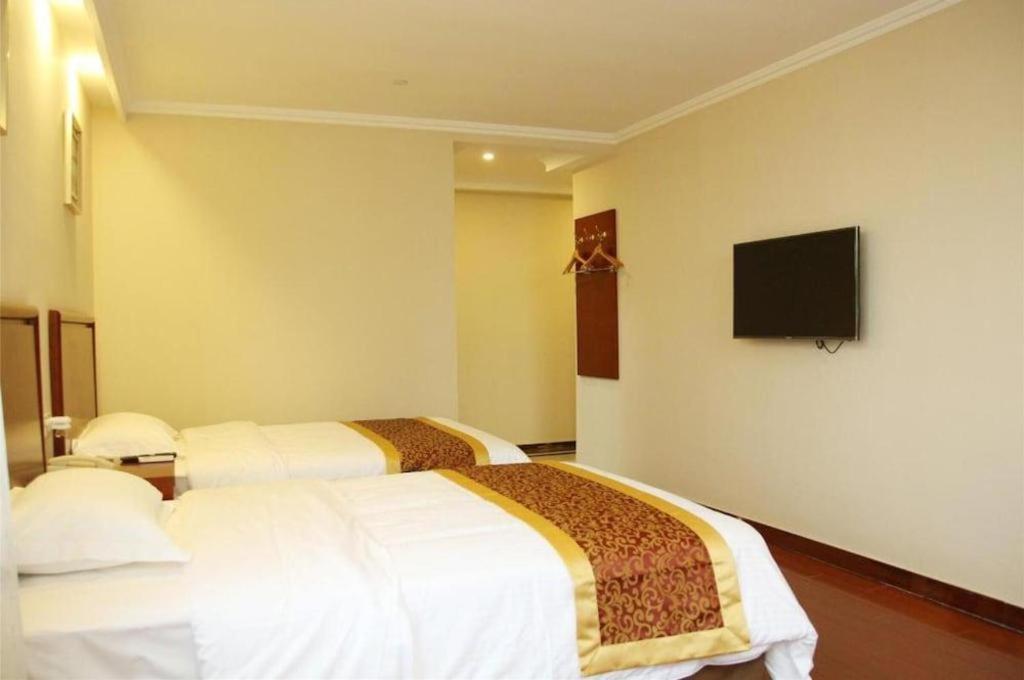 Greentree Inn Linyi Feixian Jianshe Road Express Hotel Exterior foto