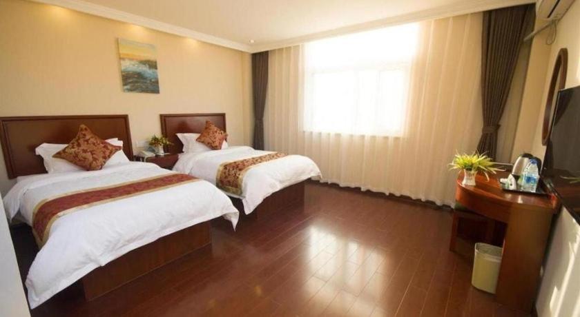 Greentree Inn Linyi Feixian Jianshe Road Express Hotel Exterior foto