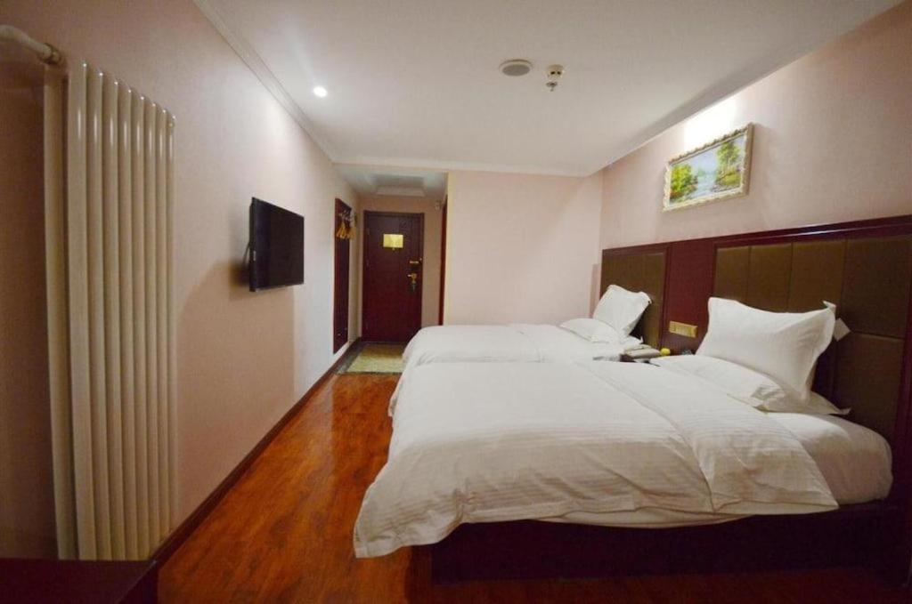 Greentree Inn Linyi Feixian Jianshe Road Express Hotel Exterior foto