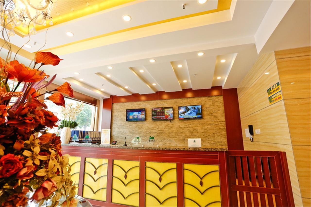Greentree Inn Linyi Feixian Jianshe Road Express Hotel Exterior foto